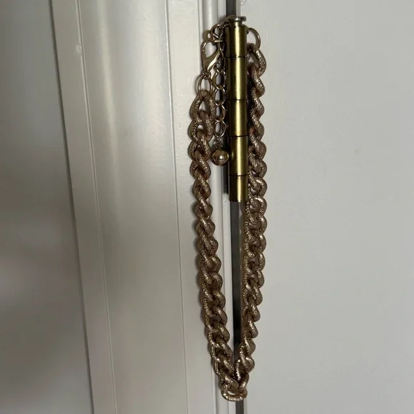 Chunky Gold Chain Necklace - Picture 2 of 3